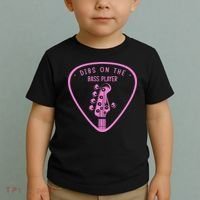 Dibs On The Bassist Dibs On The Bass Player Toddler T-Shirt thumb 2