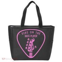 Dibs On The Bassist Dibs On The Bass Player Tote Bag thumb 0