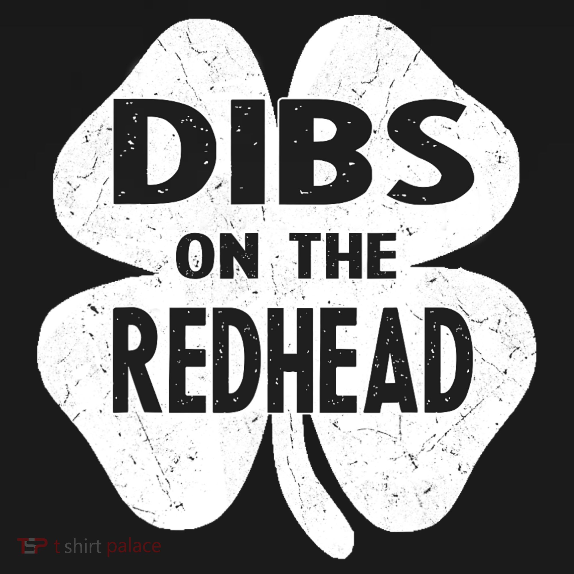 Dibs On The Redhead St PattyS Day Funny PatrickS Day Women's Tank Top