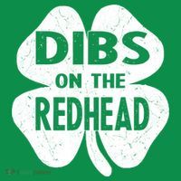 Dibs On The Redhead St PattyS Day Funny PatrickS Day Women's T-Shirt thumb 6