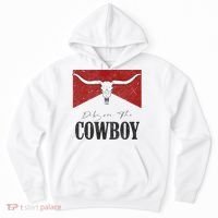 Dibs On The Cowboy Retro Bull Skull Western Country Southern Hoodie thumb 0