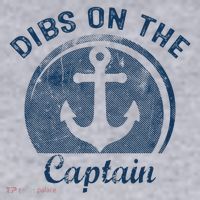 Dibs On The Captain Funny Boating Boat Lover Women's Sweatshirt thumb 2