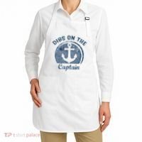 Dibs On The Captain Funny Boating Boat Lover Apron thumb 2