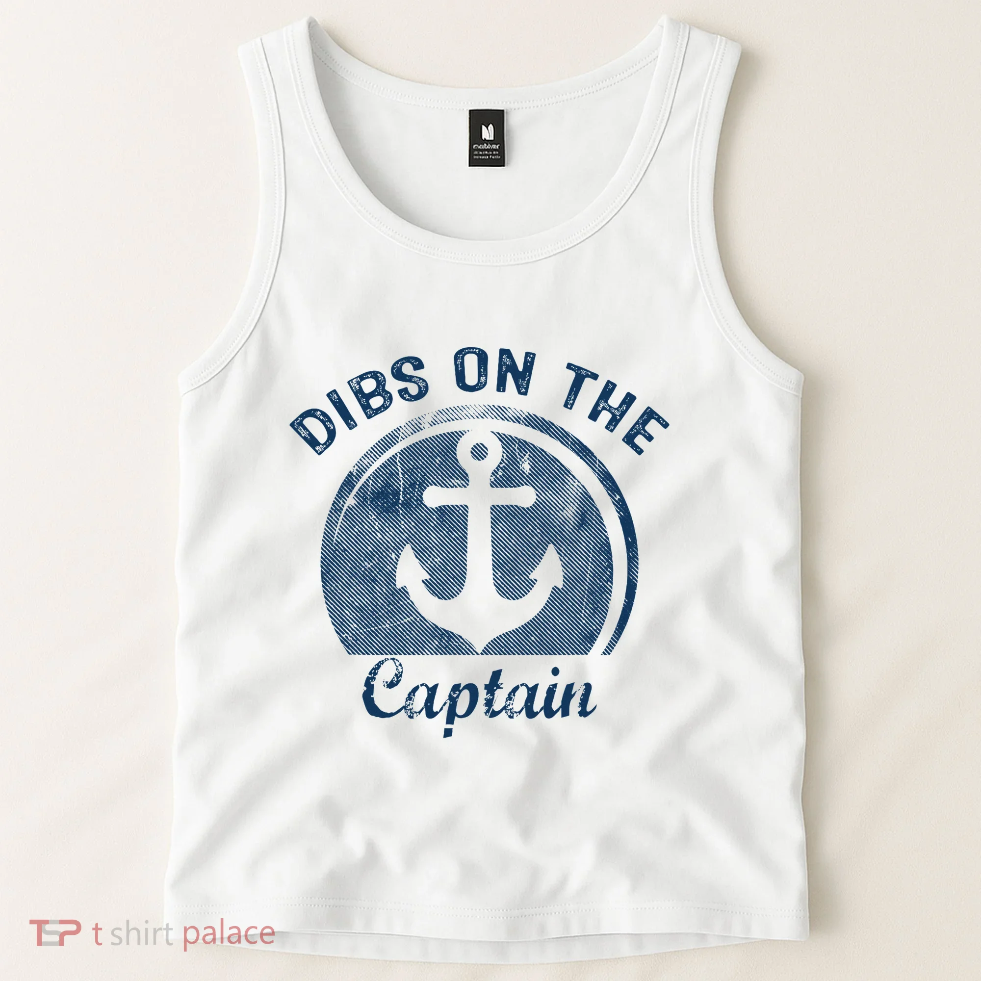 Dibs On The Captain Funny Boating Boat Lover Tank Top