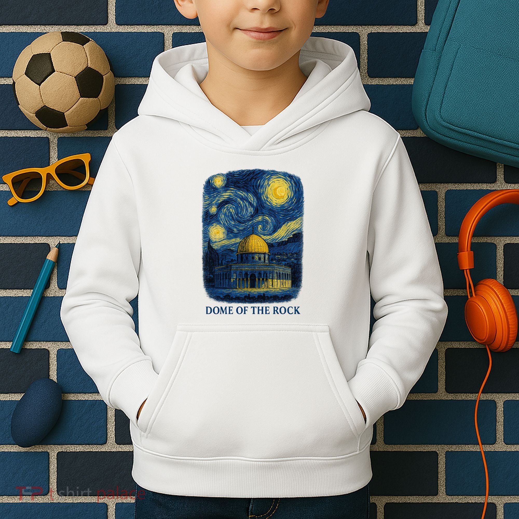 Dome Of The Rock Kids Hoodie