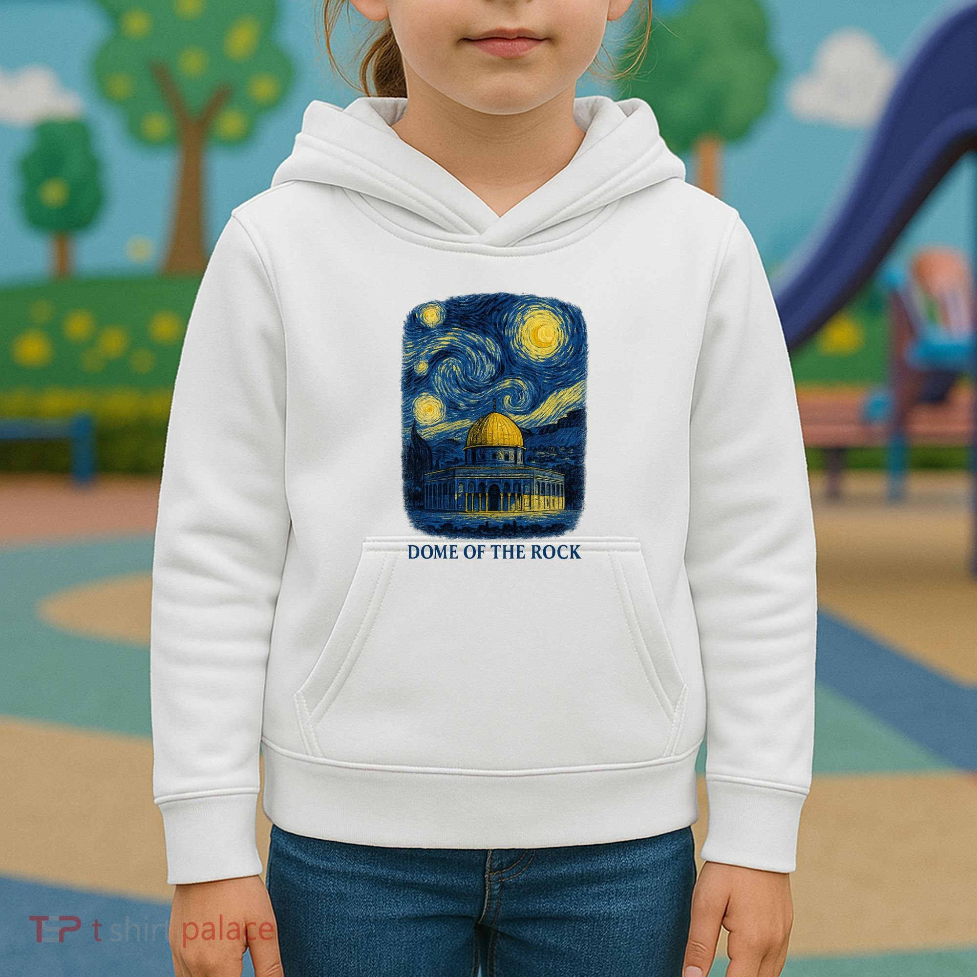 Dome Of The Rock Kids Hoodie