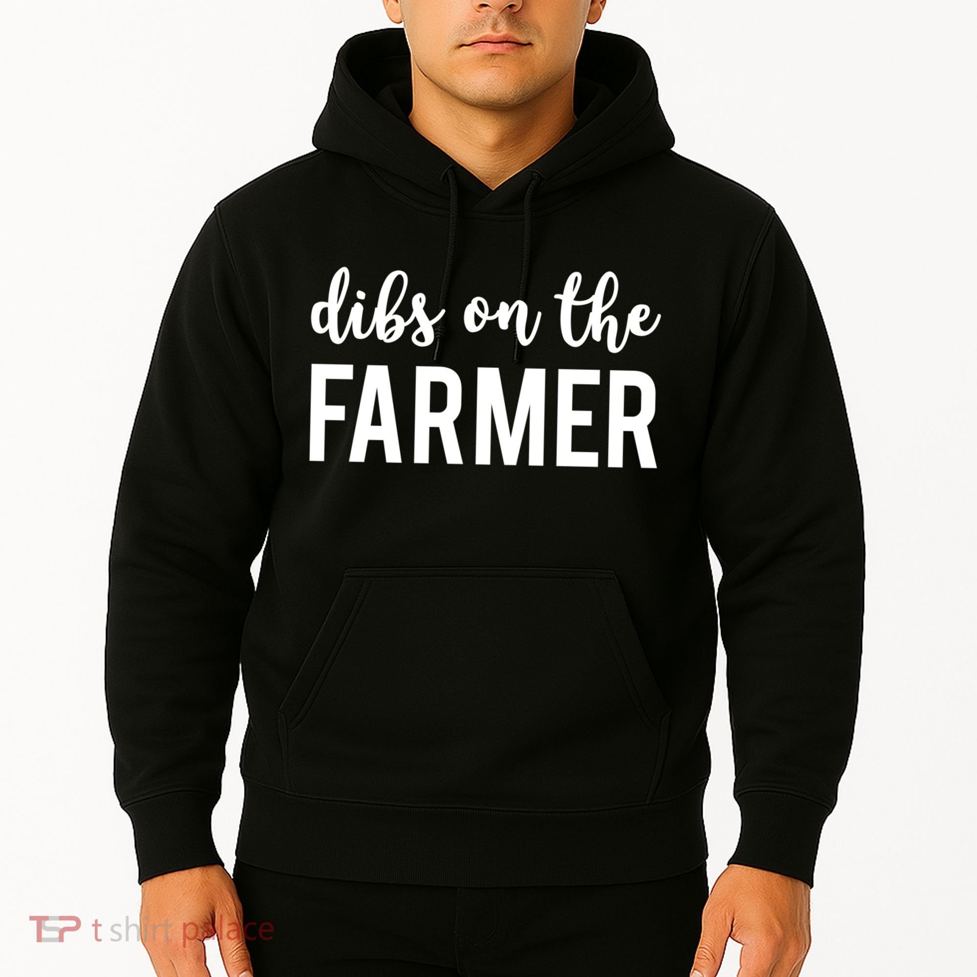 Dibs On The Farmer Funny Farmer's Wife Gift Hoodie