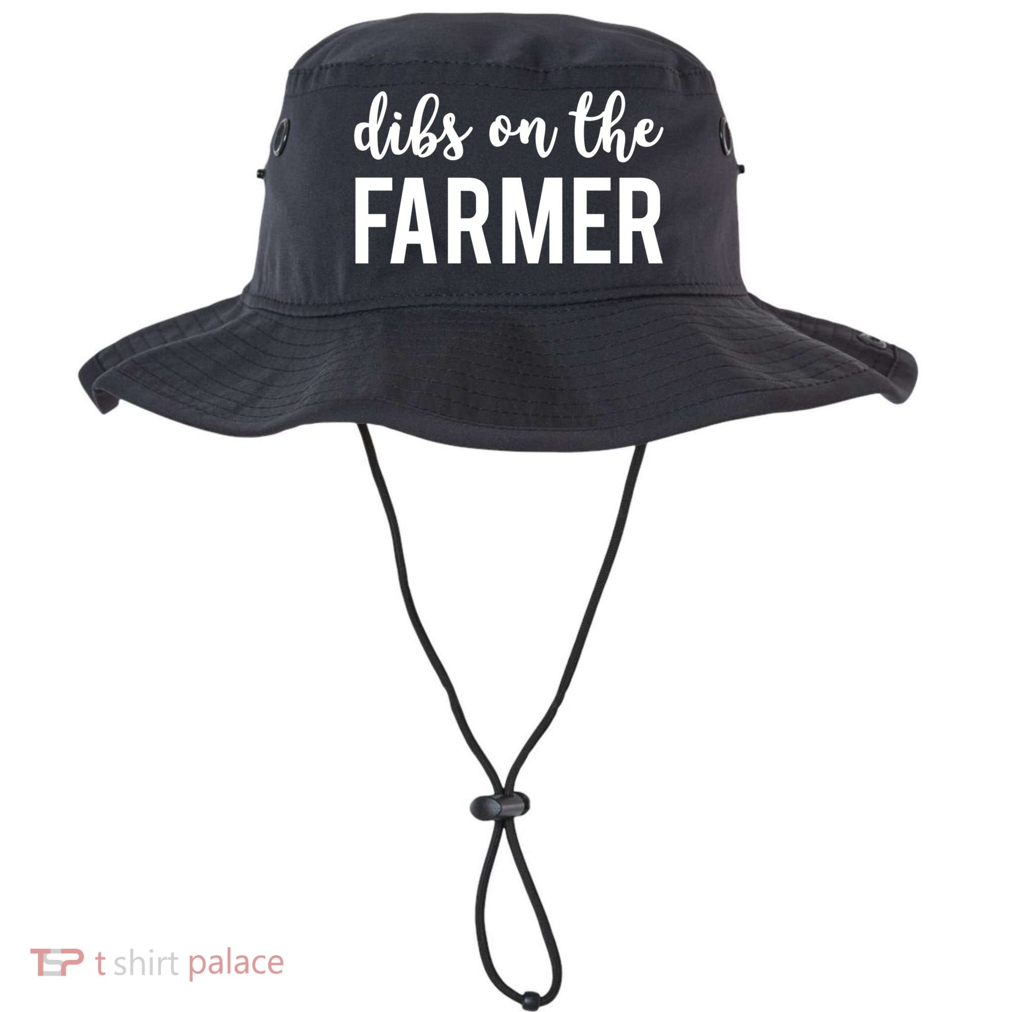 Dibs On The Farmer Funny Farmer's Wife Gift Bucket Hat