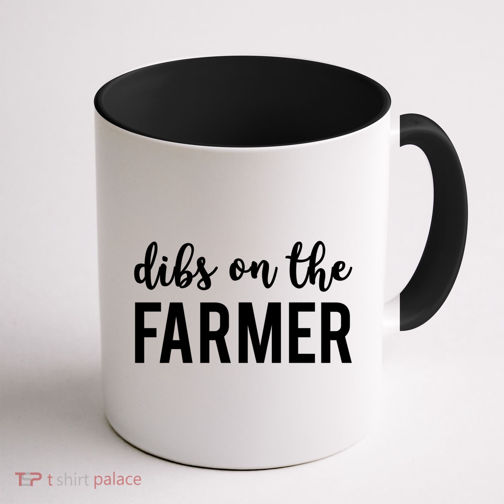 Dibs On The Farmer Funny Farmer's Wife Gift Coffee Mug