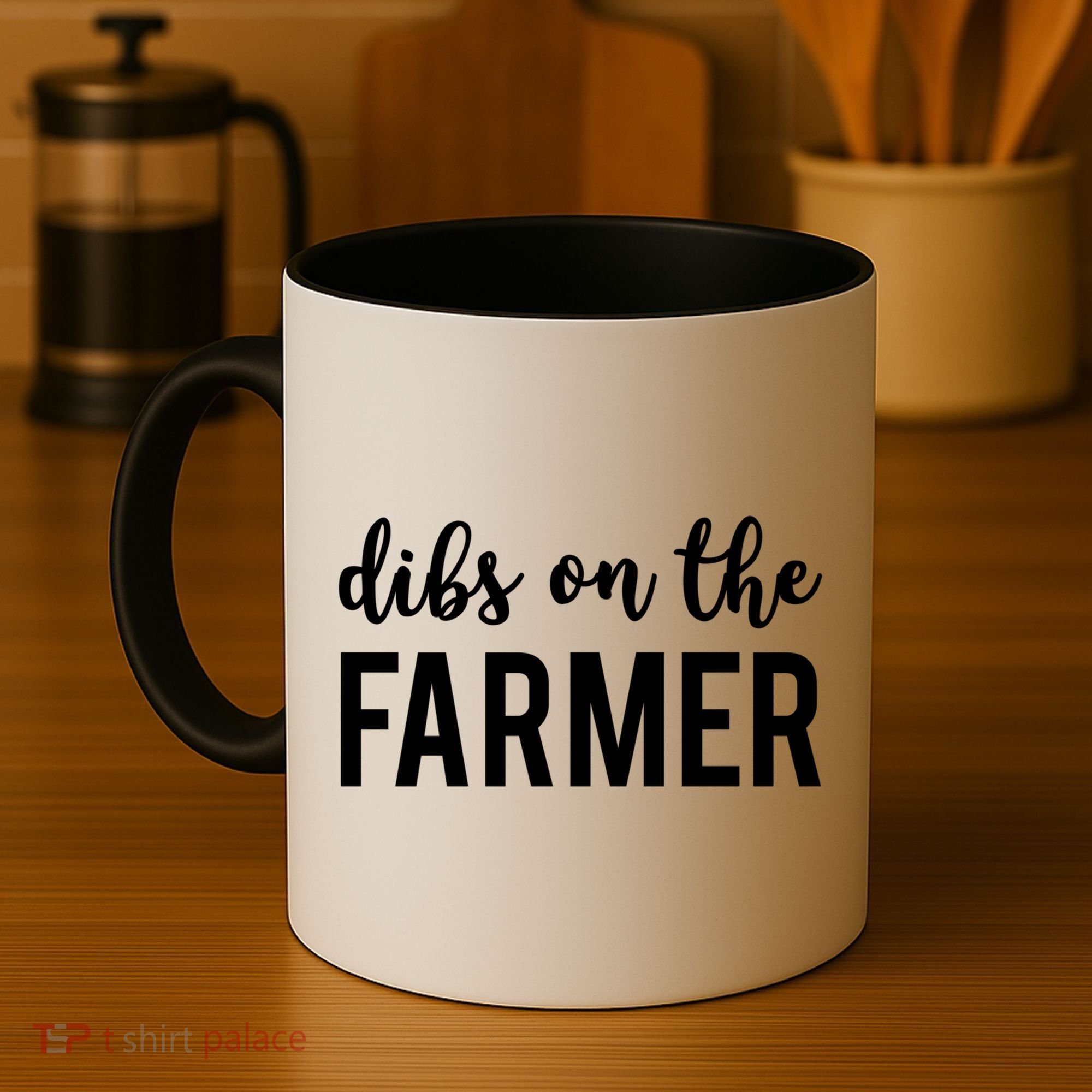 Dibs On The Farmer Funny Farmer's Wife Gift Coffee Mug