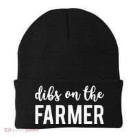 Dibs On The Farmer Funny Farmer's Wife Gift Beanie thumb 0