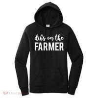 Dibs On The Farmer Funny Farmer's Wife Gift Women's Hoodie thumb 0