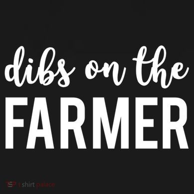 Dibs On The Farmer Funny Farmer's Wife Gift Ornament