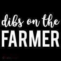 Dibs On The Farmer Funny Farmer's Wife Gift Ornament thumb 1