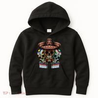 Day Of The Dead Tri Sugar Skulls Kids Hoodie thumb 0