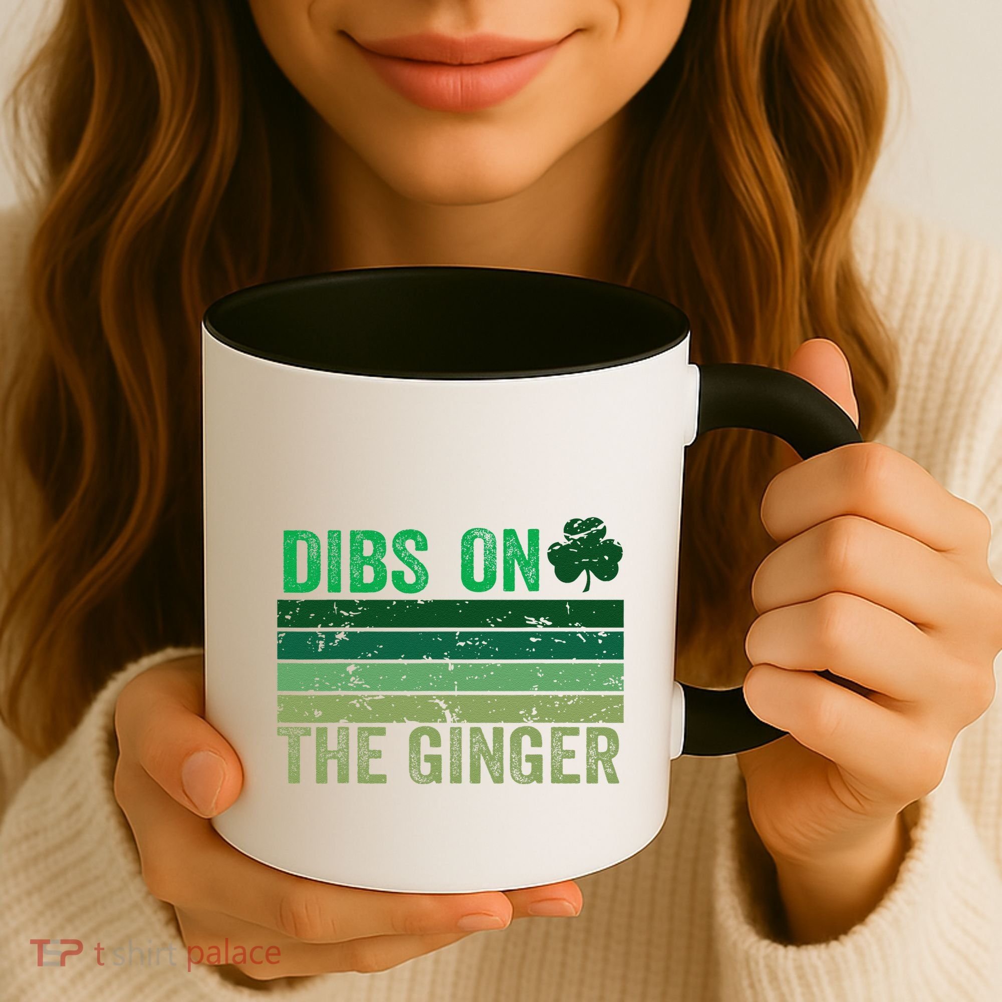 Dibs On The Ginger St PatrickS Shamrock Women Coffee Mug