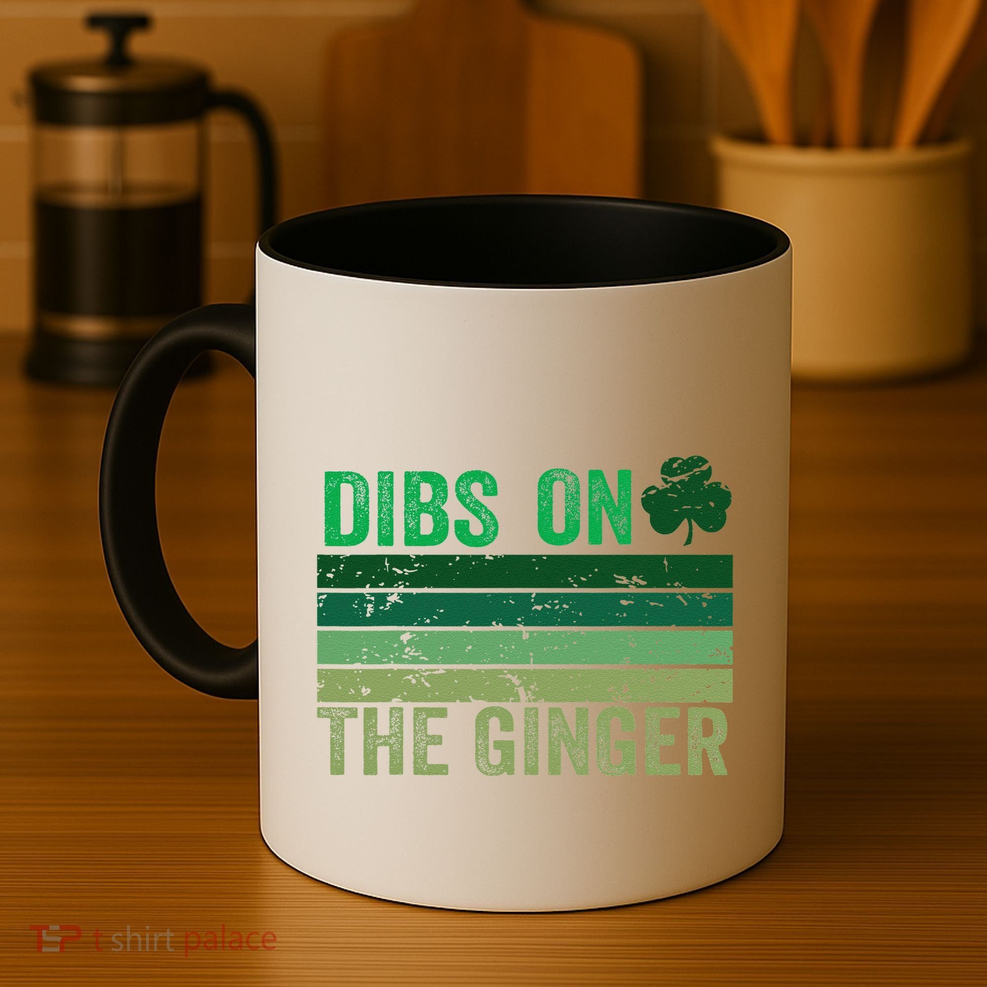 Dibs On The Ginger St PatrickS Shamrock Women Coffee Mug