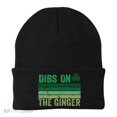 Dibs On The Ginger St PatrickS Shamrock Women Beanie