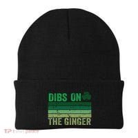 Dibs On The Ginger St PatrickS Shamrock Women Beanie thumb 0