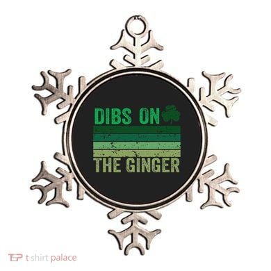 Dibs On The Ginger St PatrickS Shamrock Women Ornament