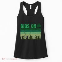 Dibs On The Ginger St PatrickS Shamrock Women Women's Tank Top thumb 0