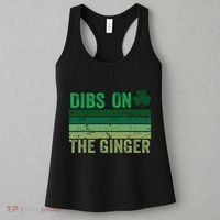 Dibs On The Ginger St PatrickS Shamrock Women Women's Tank Top thumb 3