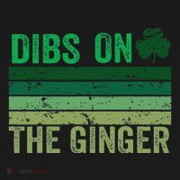 Dibs On The Ginger St PatrickS Shamrock Women Toddler Hoodie thumb 2