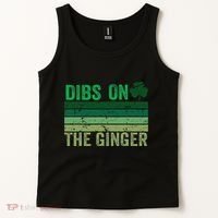 Dibs On The Ginger St PatrickS Shamrock Women Tank Top thumb 2