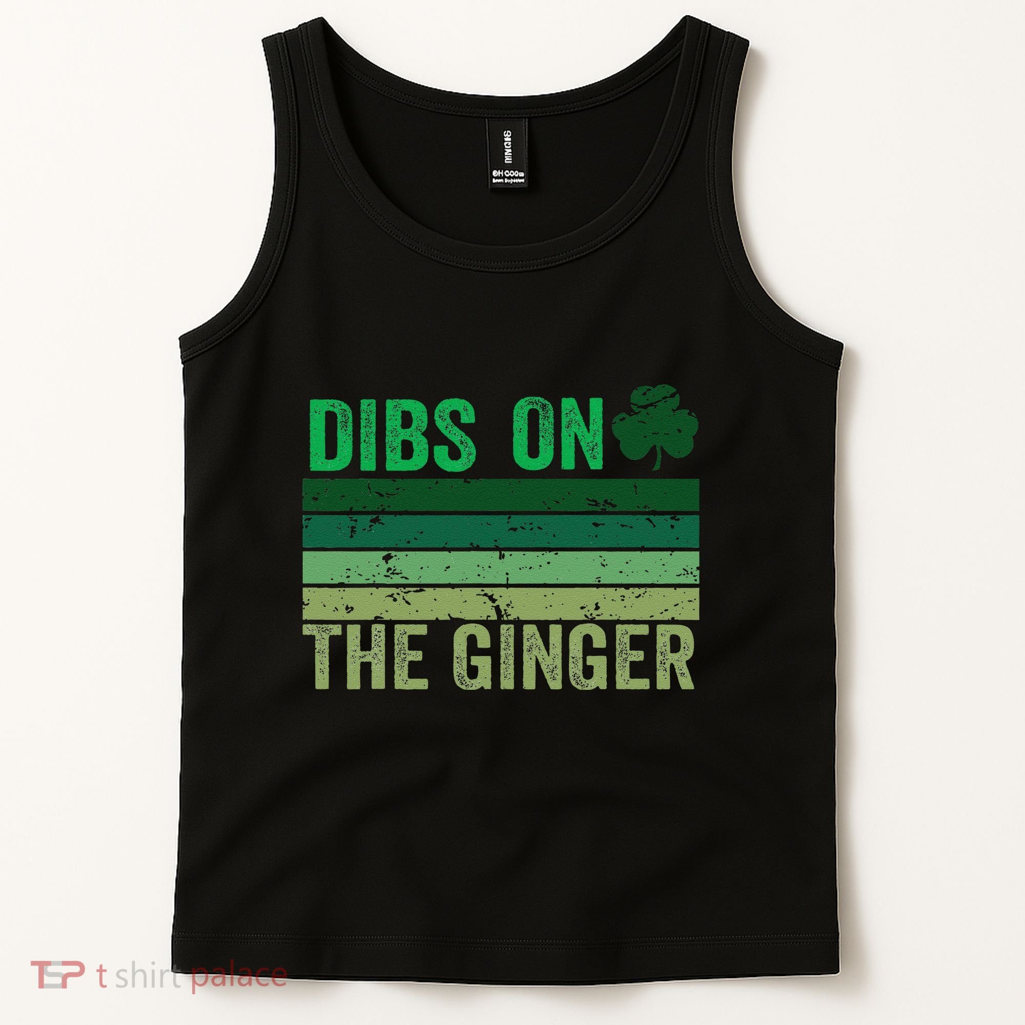 Dibs On The Ginger St PatrickS Shamrock Women Tank Top