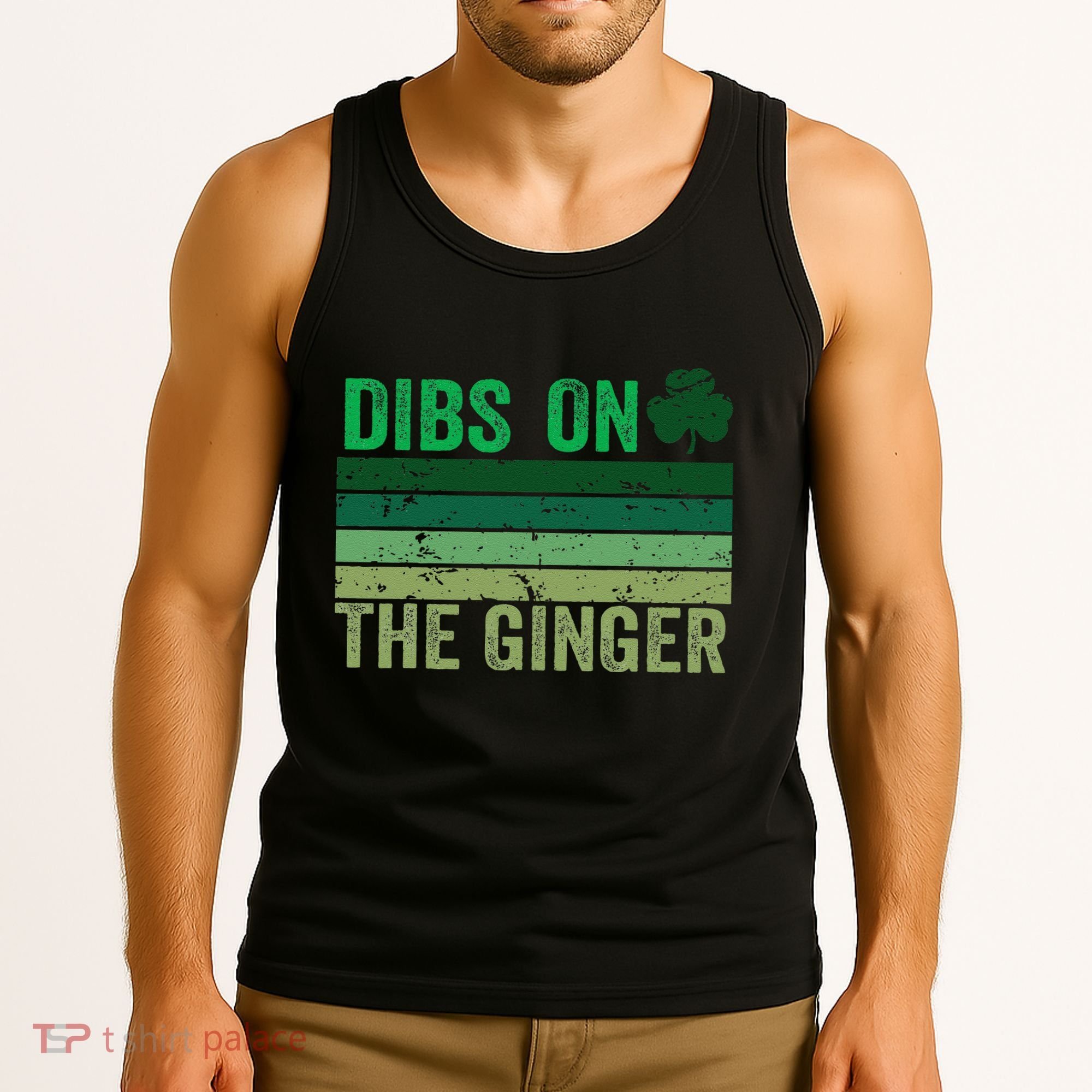 Dibs On The Ginger St PatrickS Shamrock Women Tank Top