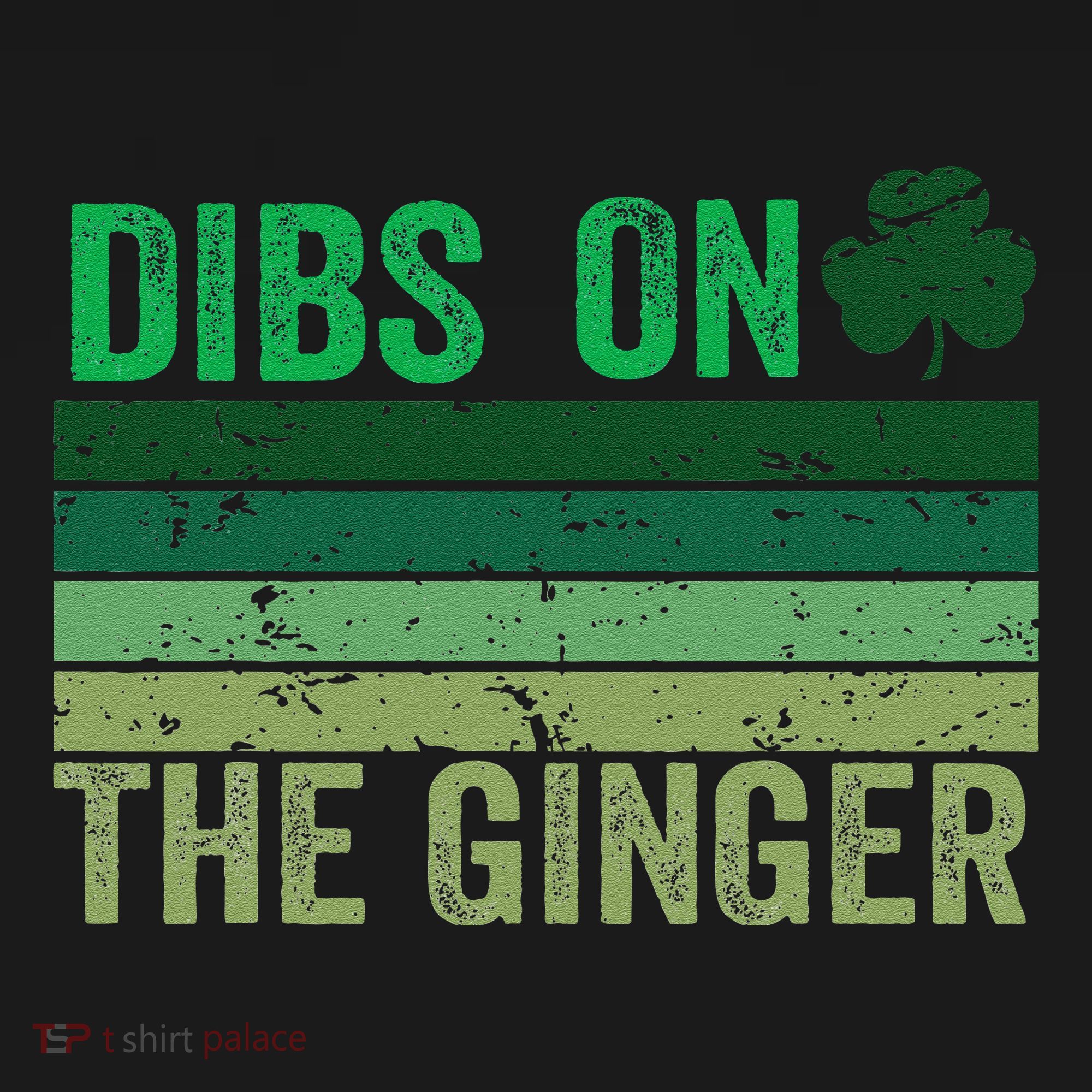 Dibs On The Ginger St PatrickS Shamrock Women Tank Top