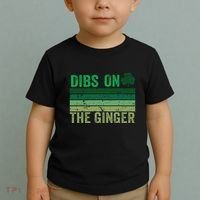 Dibs On The Ginger St PatrickS Shamrock Women Toddler T-Shirt thumb 2