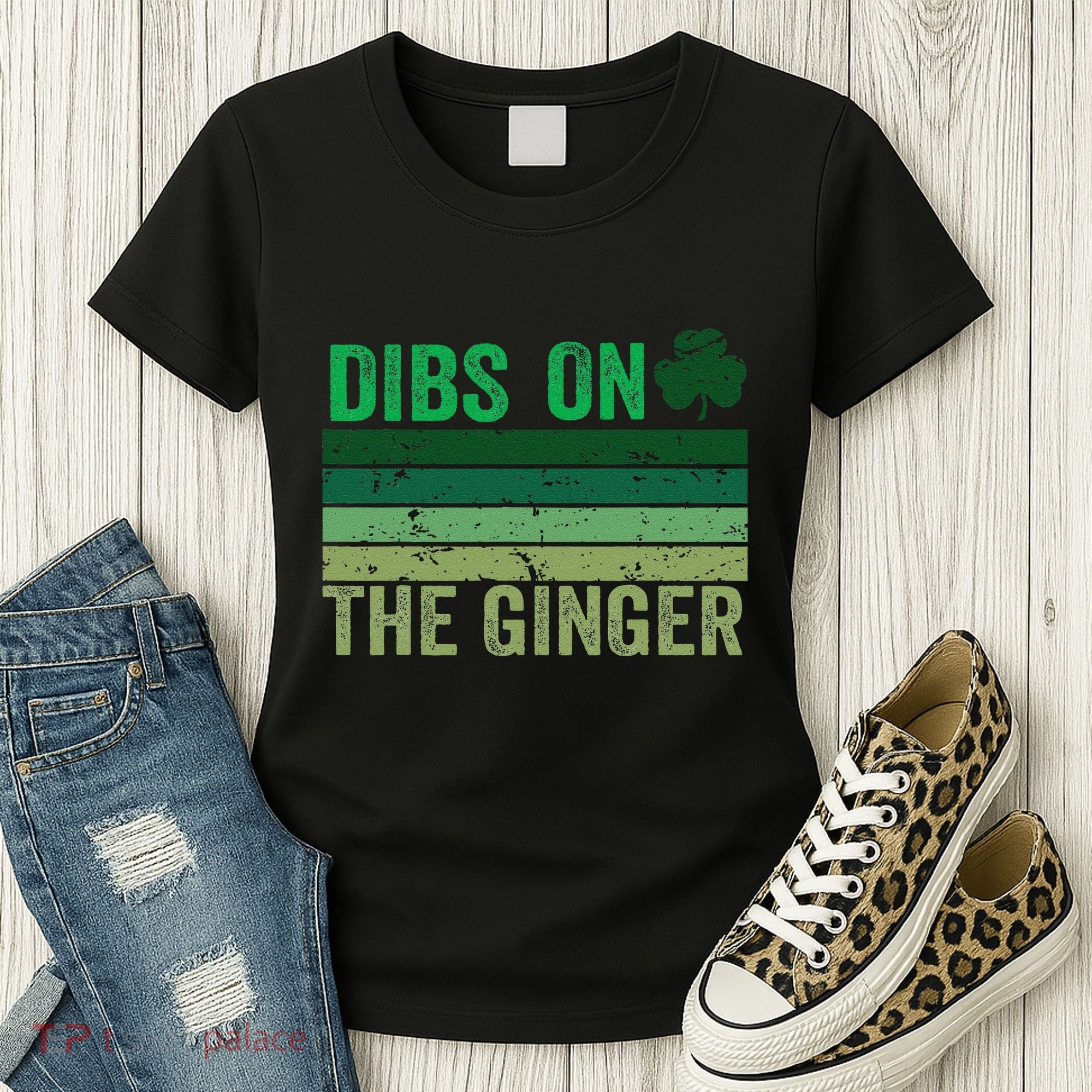 Dibs On The Ginger St PatrickS Shamrock Women Women's T-Shirt