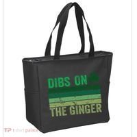 Dibs On The Ginger St PatrickS Shamrock Women Tote Bag thumb 2