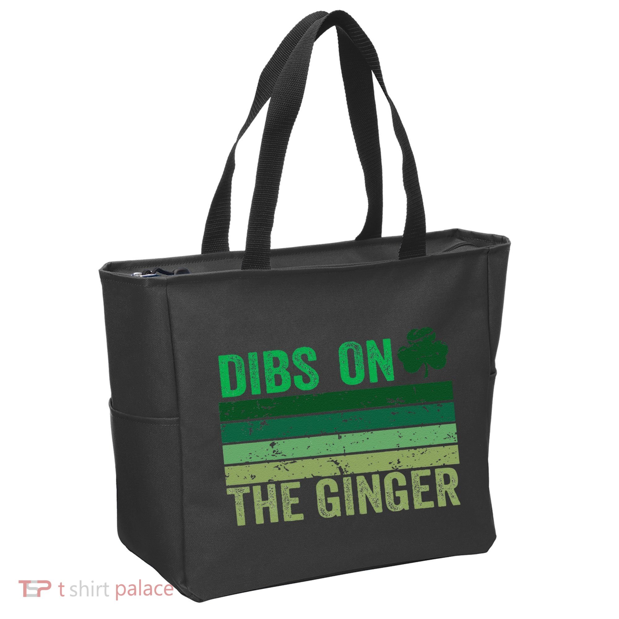 Dibs On The Ginger St PatrickS Shamrock Women Tote Bag