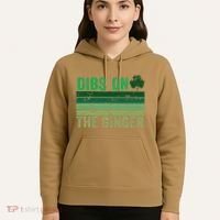 Dibs On The Ginger St PatrickS Shamrock Women Hoodie thumb 5