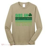 Dibs On The Ginger St PatrickS Shamrock Women Long Sleeve Shirt thumb 0