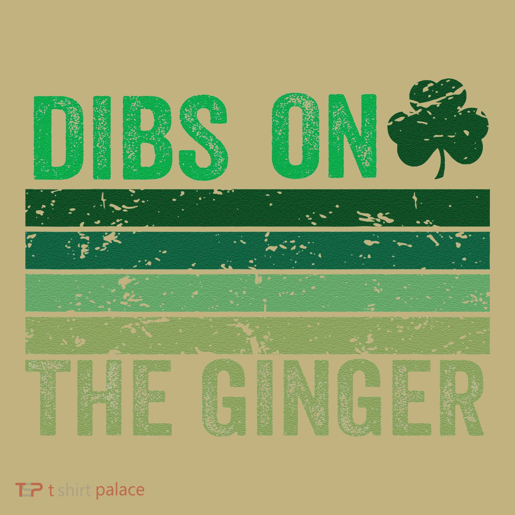 Dibs On The Ginger St PatrickS Shamrock Women Sweatshirt