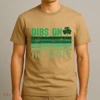 Dibs On The Ginger St PatrickS Shamrock Women T-Shirt thumb 3