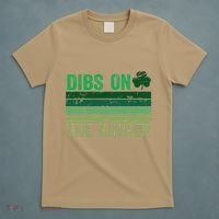 Dibs On The Ginger St PatrickS Shamrock Women T-Shirt thumb 5
