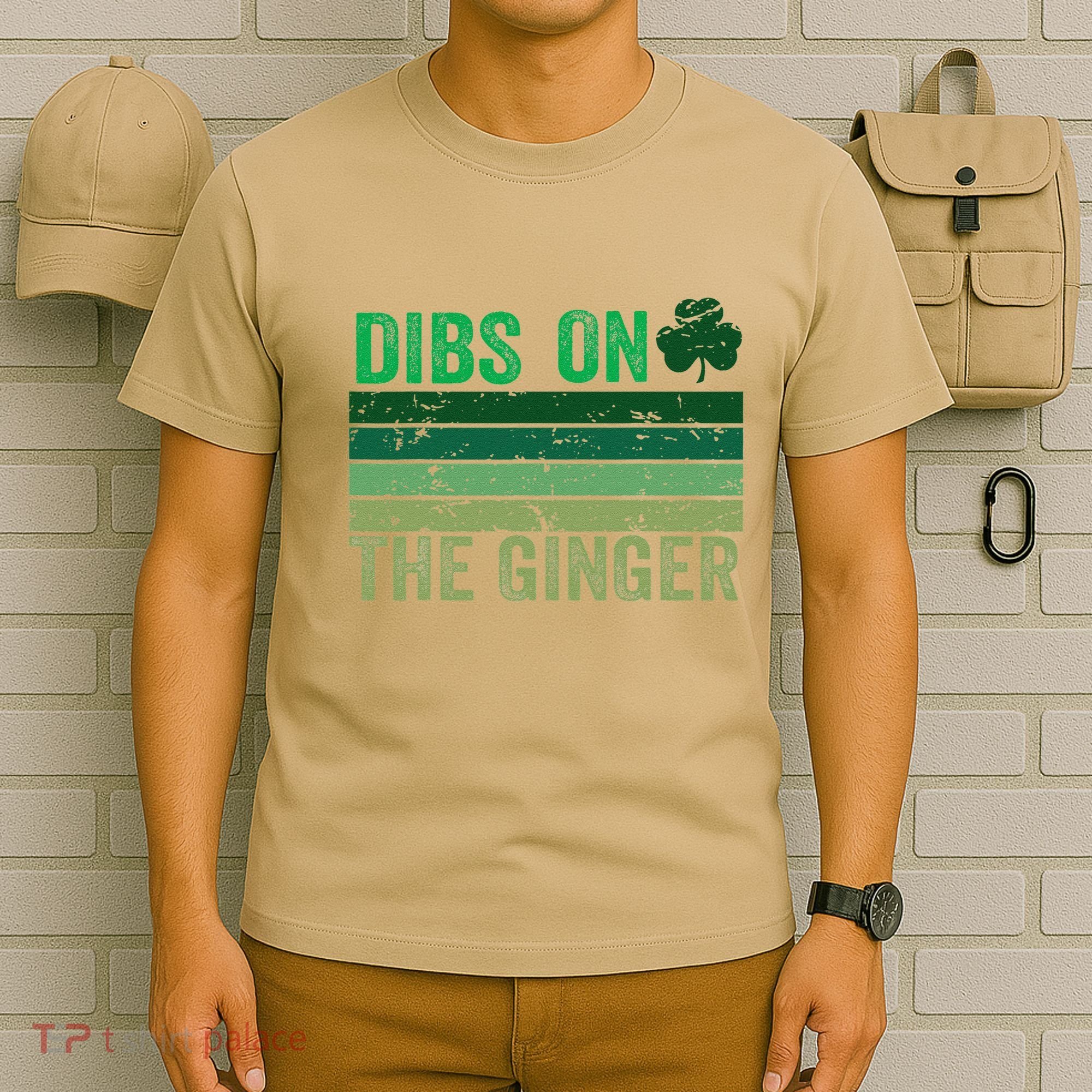Dibs On The Ginger St PatrickS Shamrock Women T-Shirt