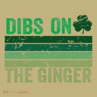 Dibs On The Ginger St PatrickS Shamrock Women Mousepad thumb 1