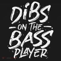 Dibs On The Bass Player Guitar funny Musician Women's Hoodie thumb 2
