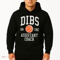 Dibs On The Assistant Coach Basketball Wife Girlfriend Hoodie thumb 2