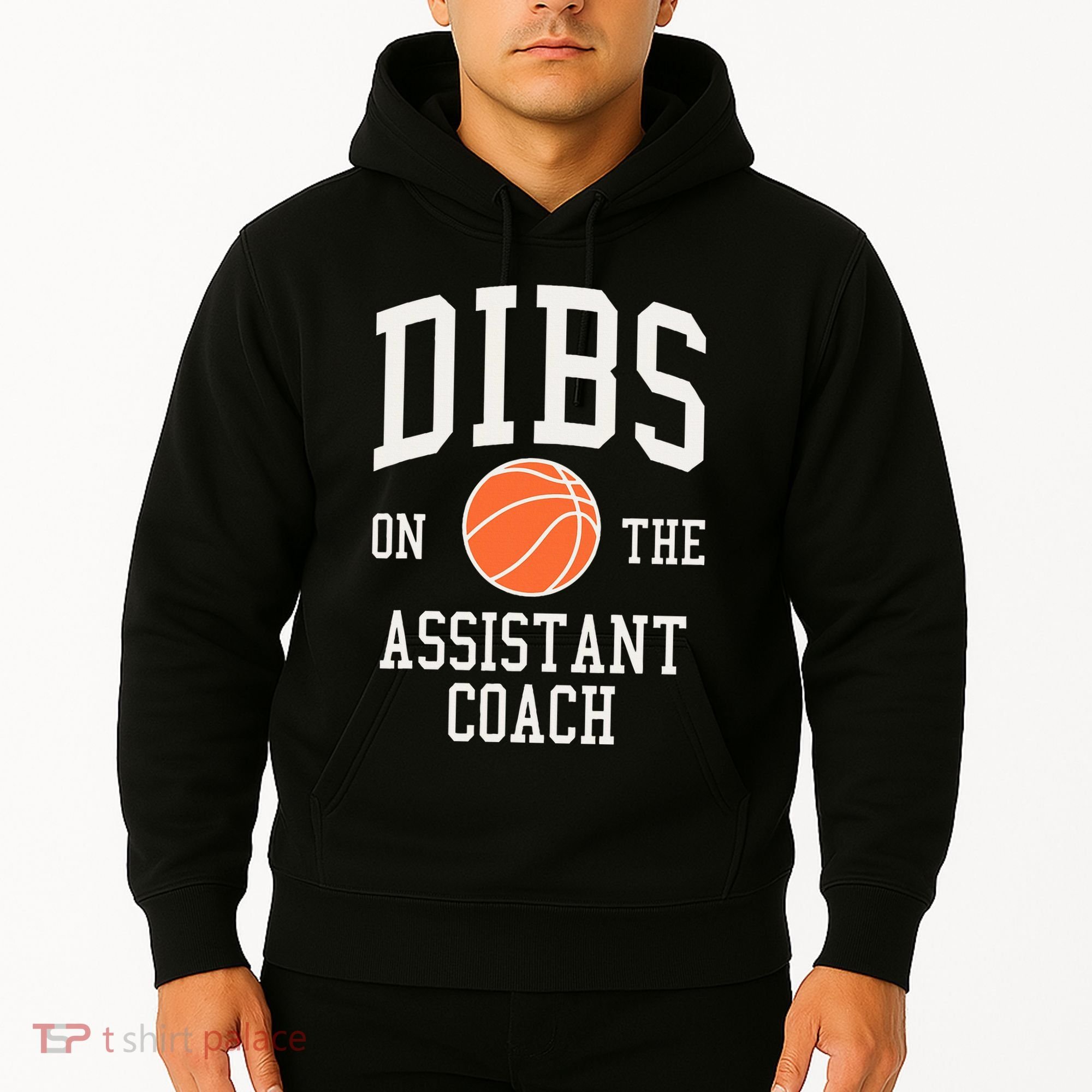 Dibs On The Assistant Coach Basketball Wife Girlfriend Hoodie