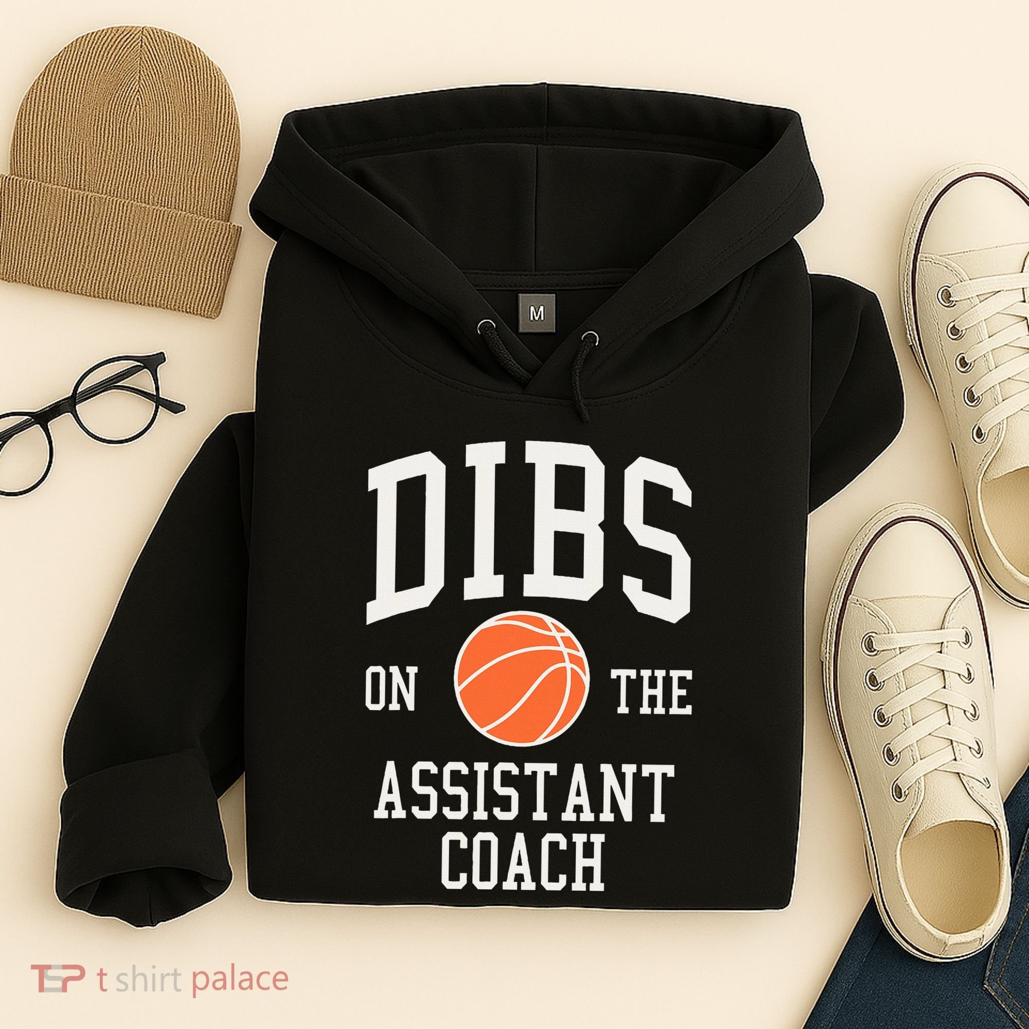 Dibs On The Assistant Coach Basketball Wife Girlfriend Hoodie