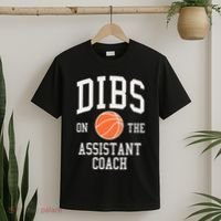 Dibs On The Assistant Coach Basketball Wife Girlfriend T-Shirt thumb 2