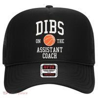 Dibs On The Assistant Coach Basketball Wife Girlfriend Hat thumb 0