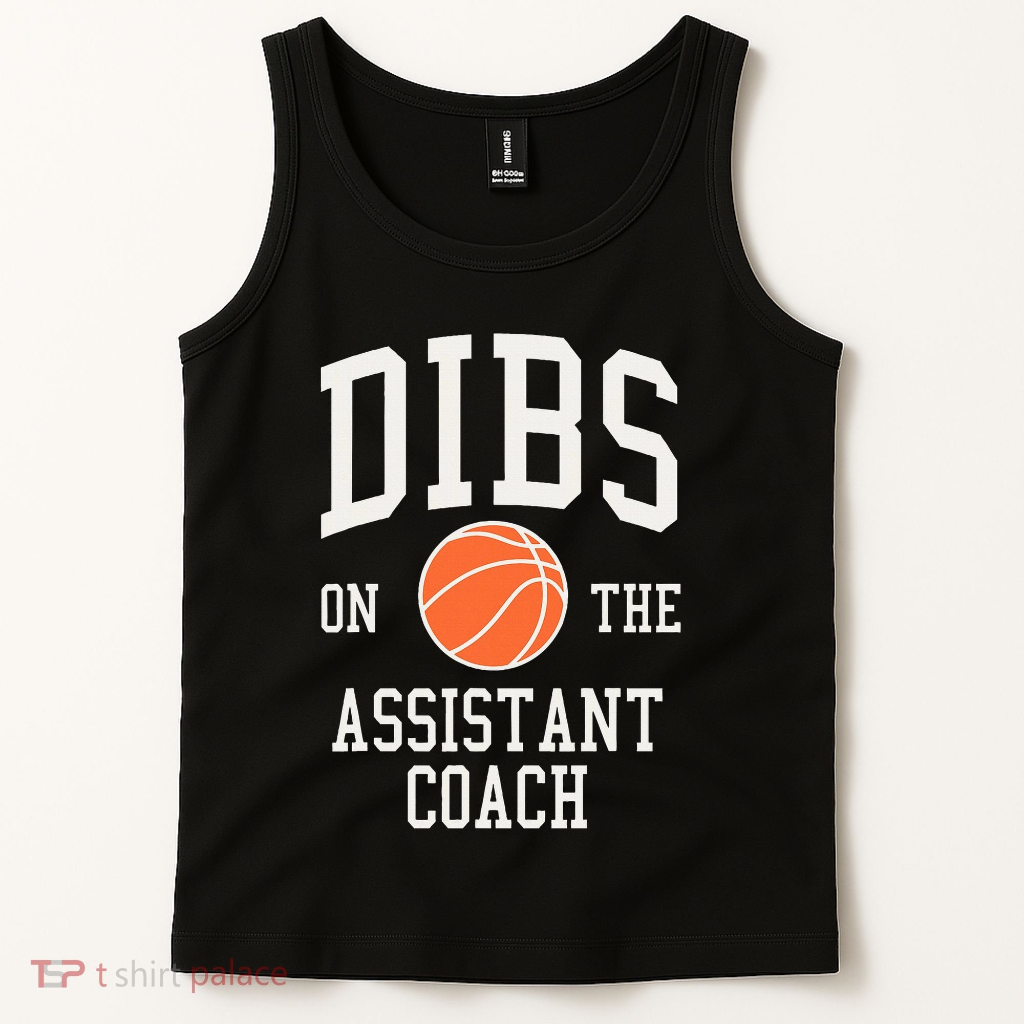 Dibs On The Assistant Coach Basketball Wife Girlfriend Tank Top