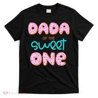 Dada of The Sweet One First Birthday Matching Family Donut T-Shirt thumb 0